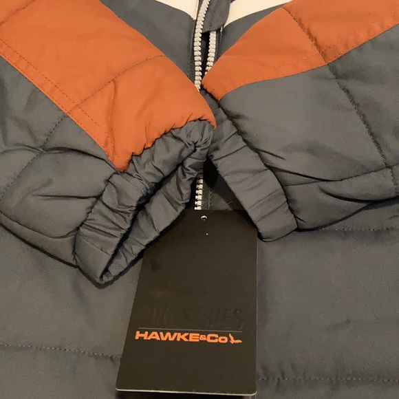 Hawke & Co Puffer Brick Brown Gary Jacket - Picture 6 of 9